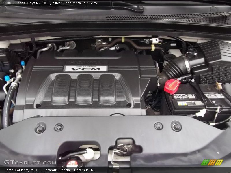 Silver Pearl Metallic / Gray 2008 Honda Odyssey EX-L