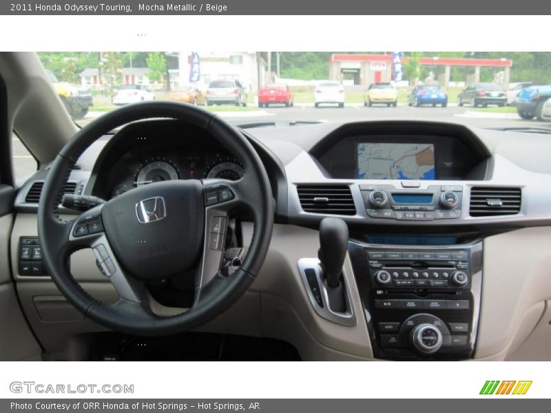 Mocha Metallic / Beige 2011 Honda Odyssey Touring