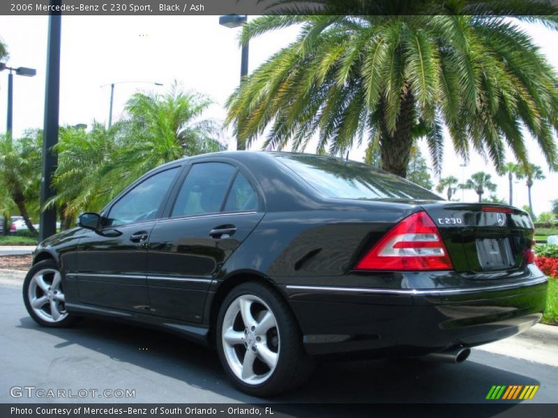 Black / Ash 2006 Mercedes-Benz C 230 Sport