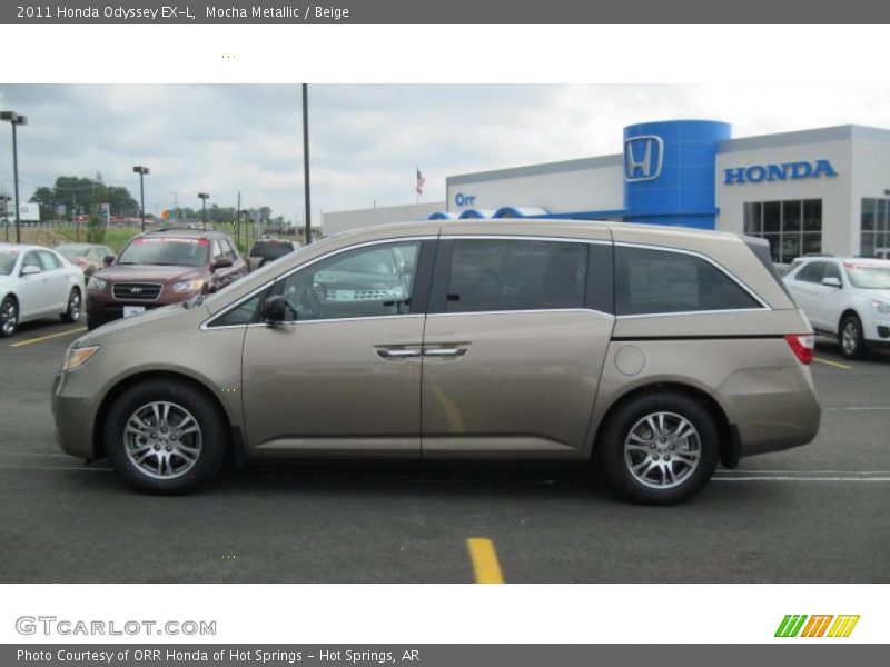 Mocha Metallic / Beige 2011 Honda Odyssey EX-L