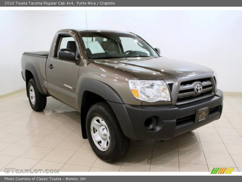 Pyrite Mica / Graphite 2010 Toyota Tacoma Regular Cab 4x4