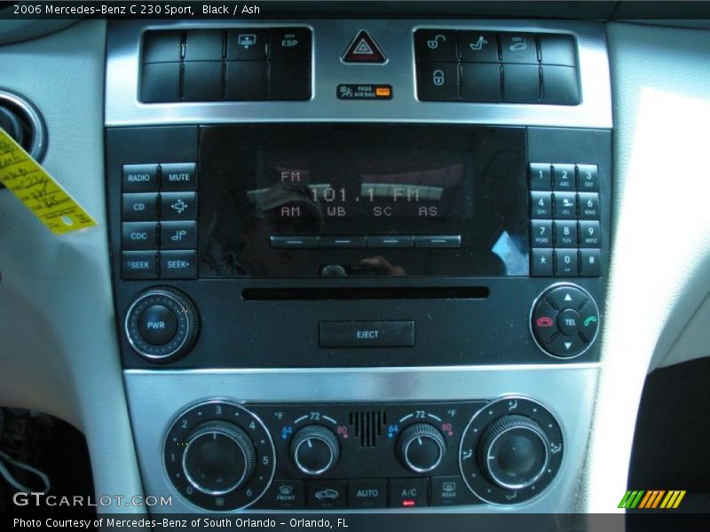 Black / Ash 2006 Mercedes-Benz C 230 Sport