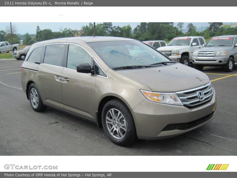 Mocha Metallic / Beige 2011 Honda Odyssey EX-L