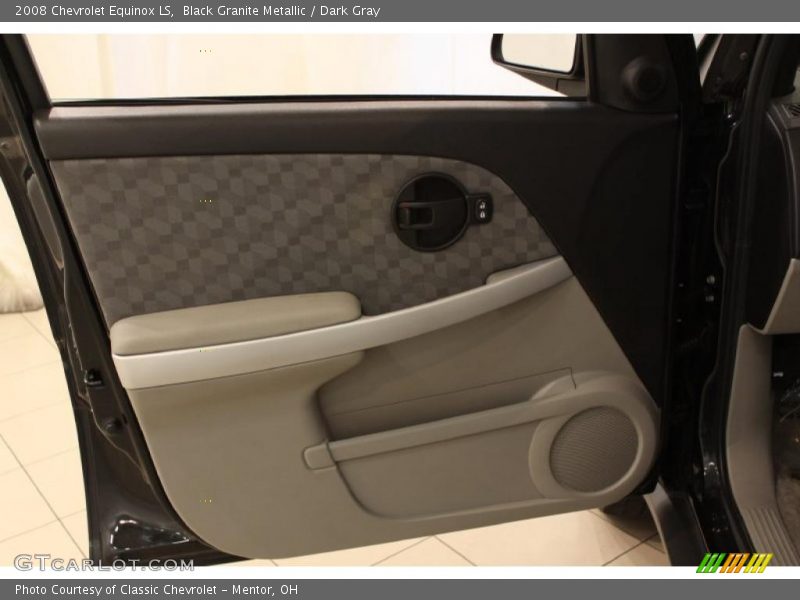 Black Granite Metallic / Dark Gray 2008 Chevrolet Equinox LS