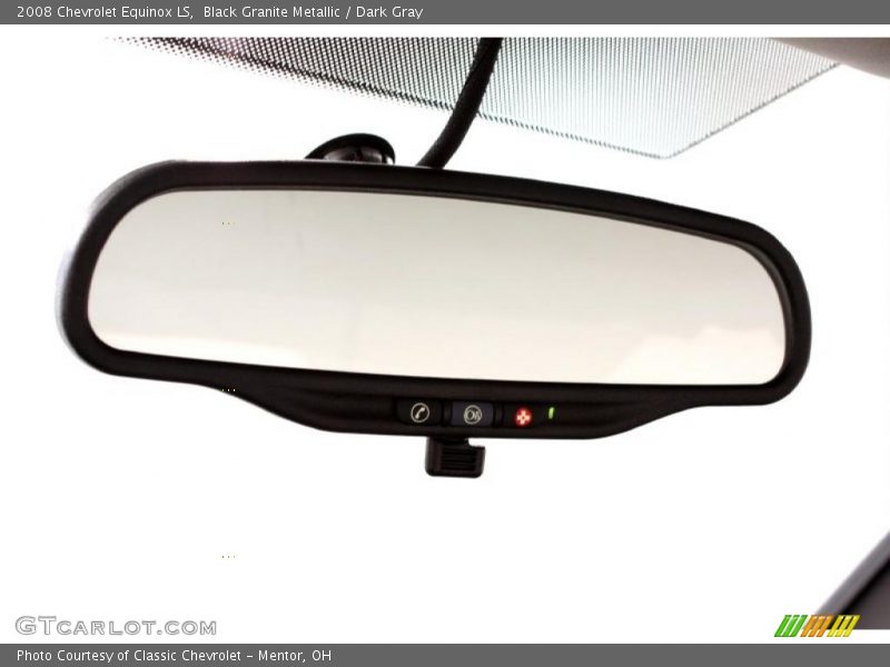 Black Granite Metallic / Dark Gray 2008 Chevrolet Equinox LS