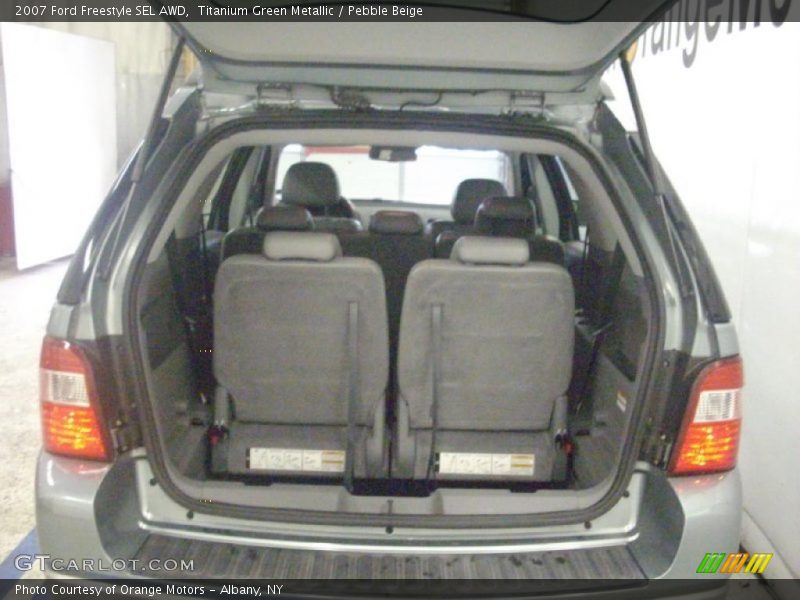Titanium Green Metallic / Pebble Beige 2007 Ford Freestyle SEL AWD