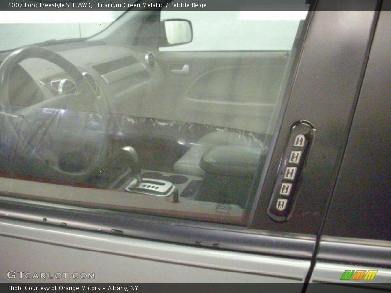Titanium Green Metallic / Pebble Beige 2007 Ford Freestyle SEL AWD