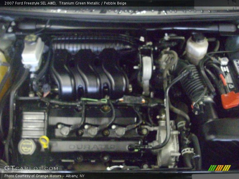 Titanium Green Metallic / Pebble Beige 2007 Ford Freestyle SEL AWD