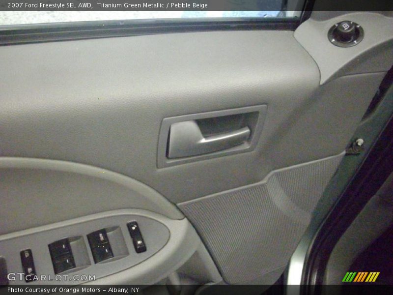 Titanium Green Metallic / Pebble Beige 2007 Ford Freestyle SEL AWD