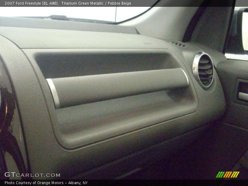 Titanium Green Metallic / Pebble Beige 2007 Ford Freestyle SEL AWD
