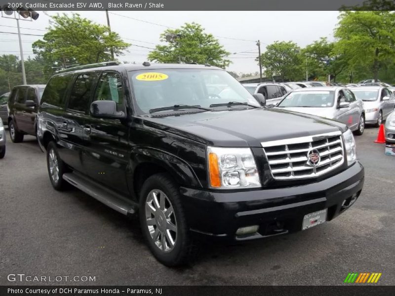 Black Raven / Shale 2005 Cadillac Escalade ESV AWD