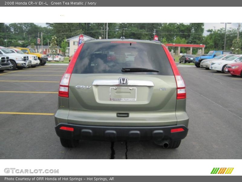 Green Tea Metallic / Ivory 2008 Honda CR-V EX-L