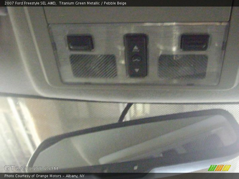 Titanium Green Metallic / Pebble Beige 2007 Ford Freestyle SEL AWD