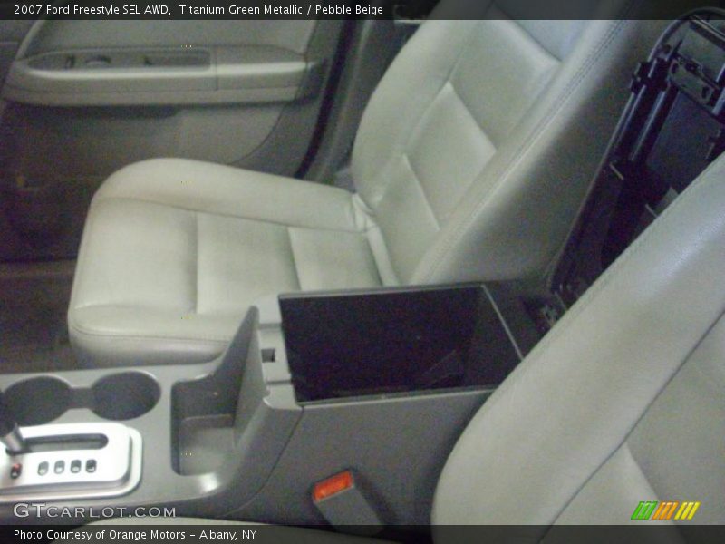 Titanium Green Metallic / Pebble Beige 2007 Ford Freestyle SEL AWD