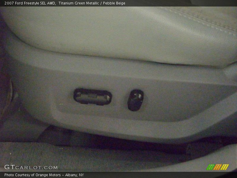 Titanium Green Metallic / Pebble Beige 2007 Ford Freestyle SEL AWD