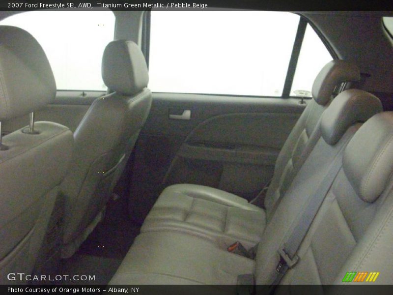 Titanium Green Metallic / Pebble Beige 2007 Ford Freestyle SEL AWD