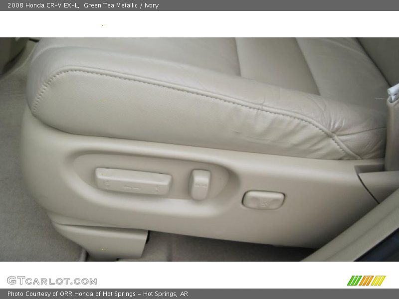 Green Tea Metallic / Ivory 2008 Honda CR-V EX-L