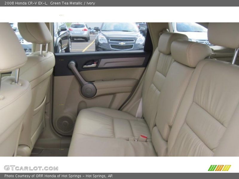 Green Tea Metallic / Ivory 2008 Honda CR-V EX-L