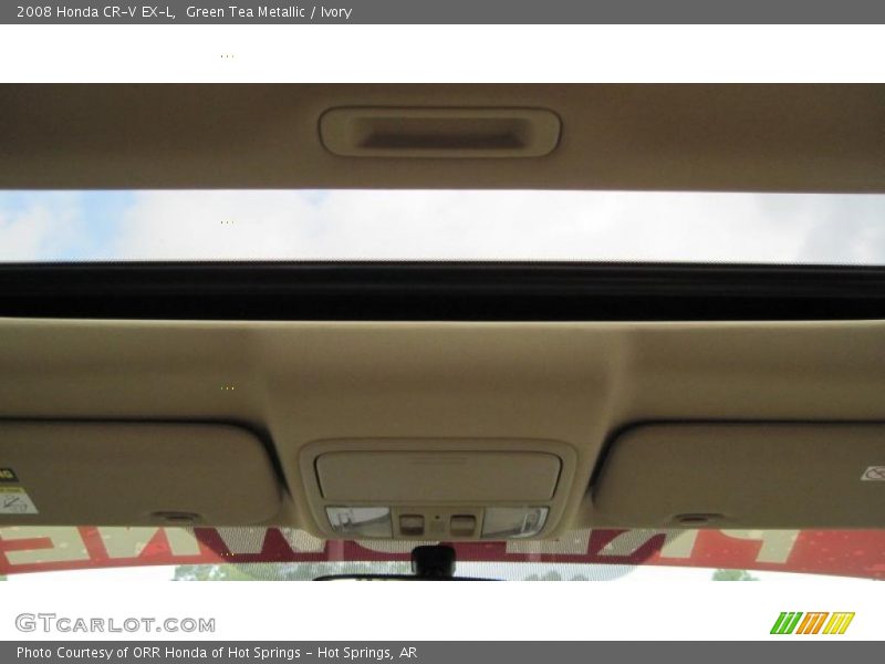 Green Tea Metallic / Ivory 2008 Honda CR-V EX-L