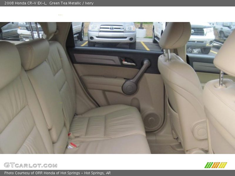 Green Tea Metallic / Ivory 2008 Honda CR-V EX-L