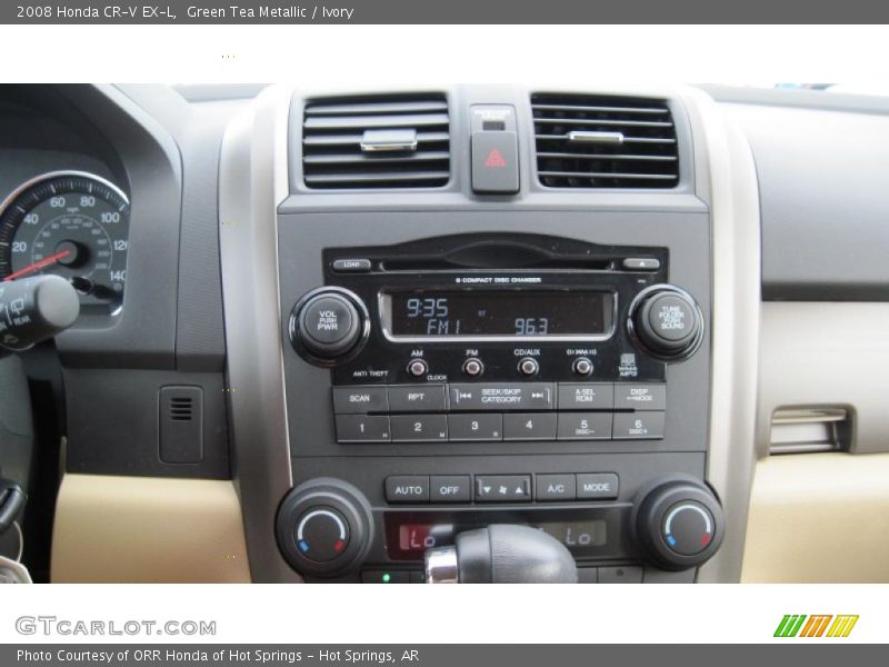 Green Tea Metallic / Ivory 2008 Honda CR-V EX-L