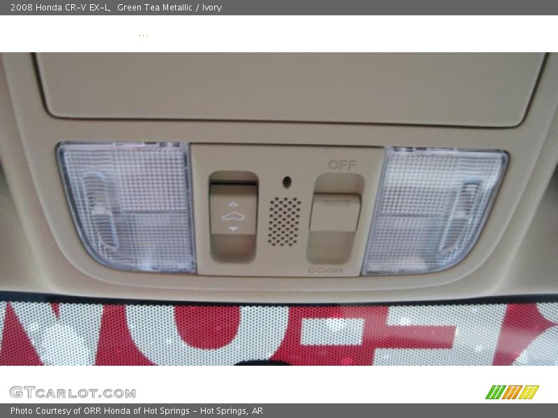 Green Tea Metallic / Ivory 2008 Honda CR-V EX-L