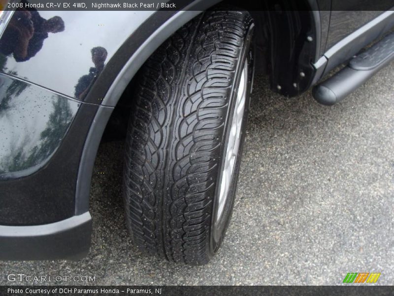 Nighthawk Black Pearl / Black 2008 Honda CR-V EX 4WD