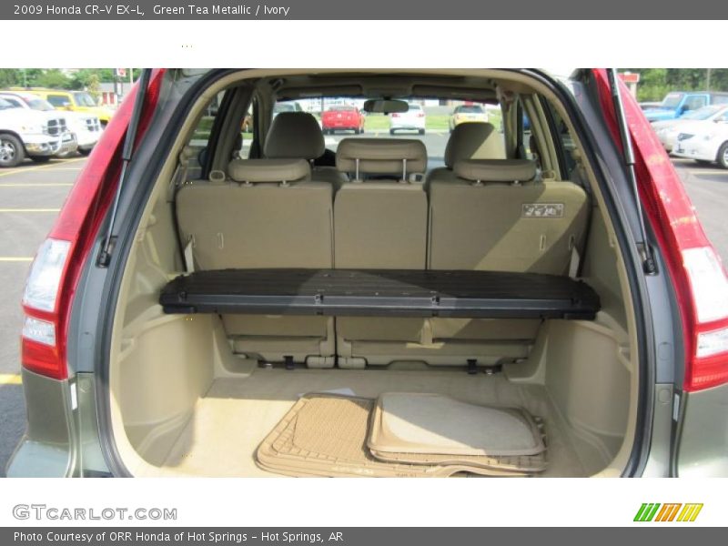 Green Tea Metallic / Ivory 2009 Honda CR-V EX-L