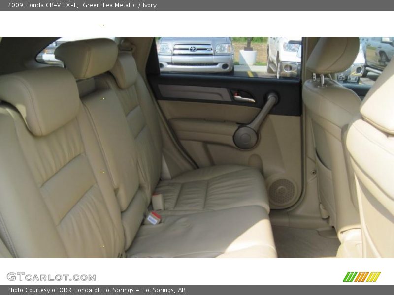 Green Tea Metallic / Ivory 2009 Honda CR-V EX-L