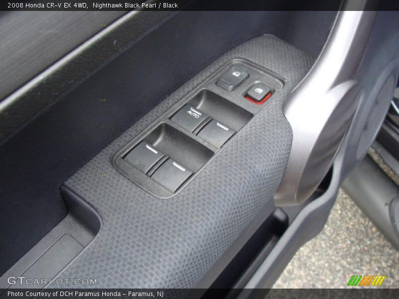 Nighthawk Black Pearl / Black 2008 Honda CR-V EX 4WD