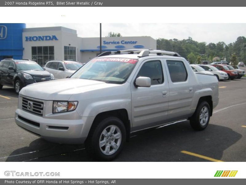 Billet Silver Metallic / Gray 2007 Honda Ridgeline RTS