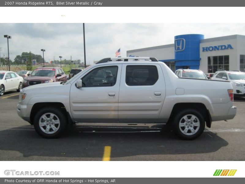 Billet Silver Metallic / Gray 2007 Honda Ridgeline RTS