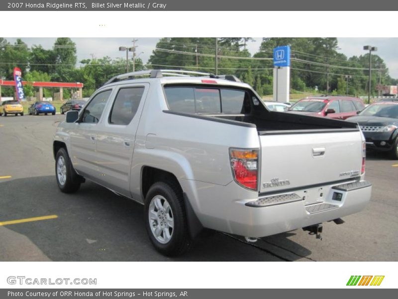 Billet Silver Metallic / Gray 2007 Honda Ridgeline RTS
