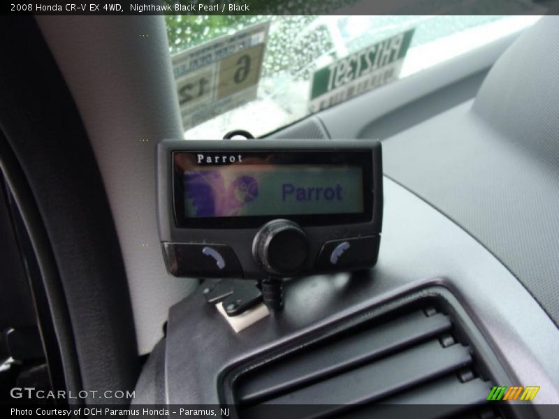 Nighthawk Black Pearl / Black 2008 Honda CR-V EX 4WD