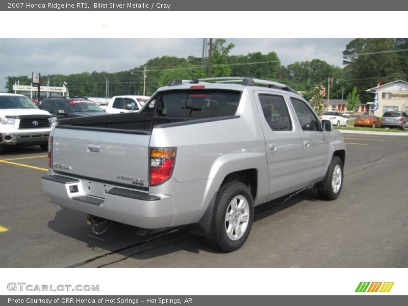 Billet Silver Metallic / Gray 2007 Honda Ridgeline RTS