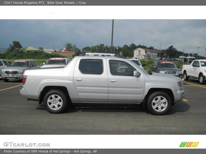 Billet Silver Metallic / Gray 2007 Honda Ridgeline RTS