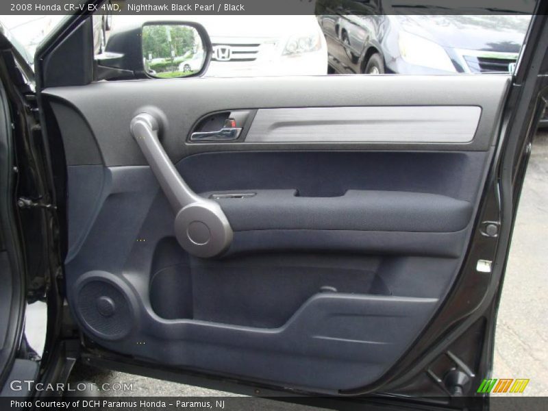 Nighthawk Black Pearl / Black 2008 Honda CR-V EX 4WD