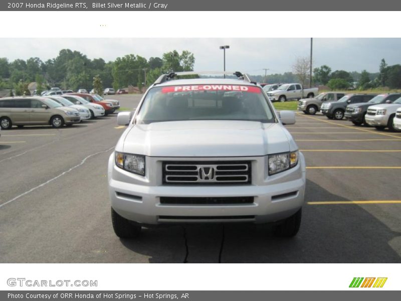 Billet Silver Metallic / Gray 2007 Honda Ridgeline RTS