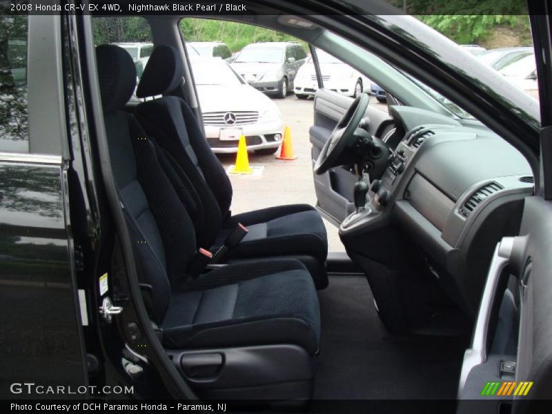 Nighthawk Black Pearl / Black 2008 Honda CR-V EX 4WD