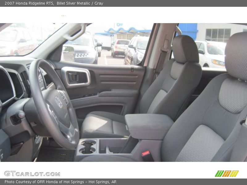 Billet Silver Metallic / Gray 2007 Honda Ridgeline RTS