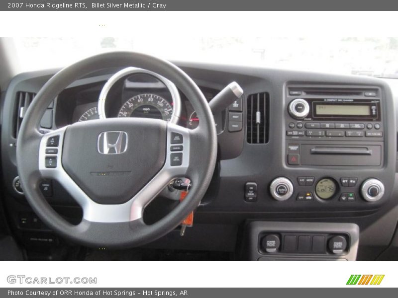 Billet Silver Metallic / Gray 2007 Honda Ridgeline RTS