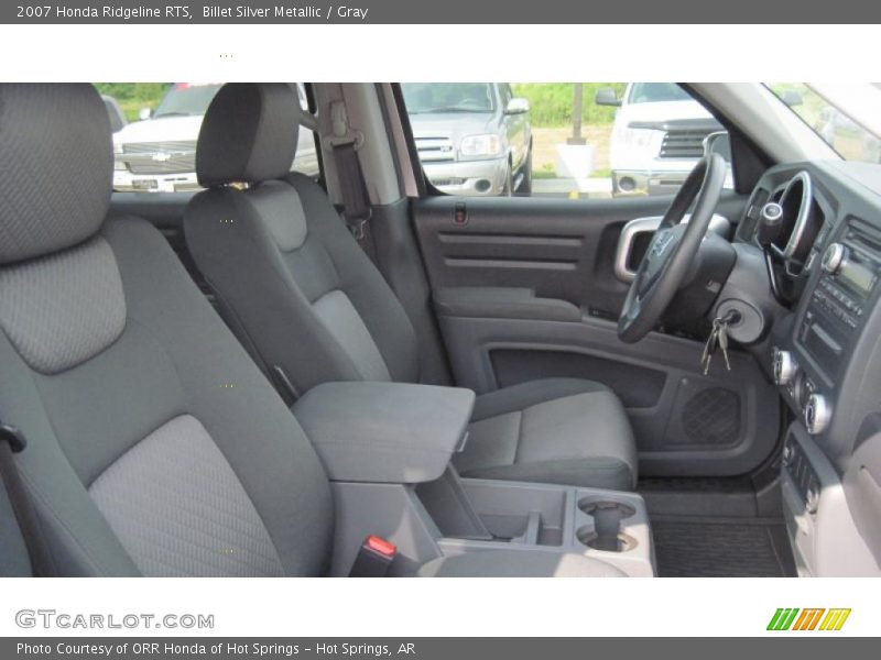 Billet Silver Metallic / Gray 2007 Honda Ridgeline RTS