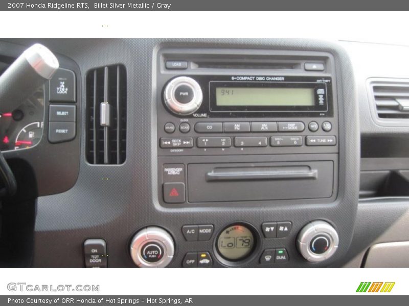 Billet Silver Metallic / Gray 2007 Honda Ridgeline RTS