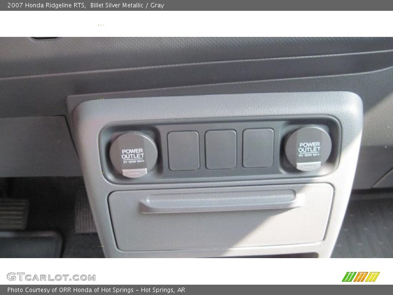 Billet Silver Metallic / Gray 2007 Honda Ridgeline RTS