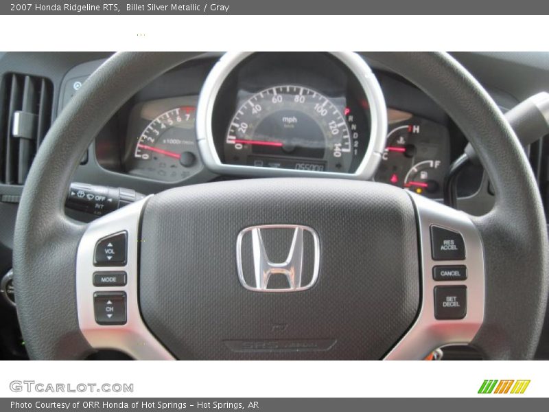 Billet Silver Metallic / Gray 2007 Honda Ridgeline RTS