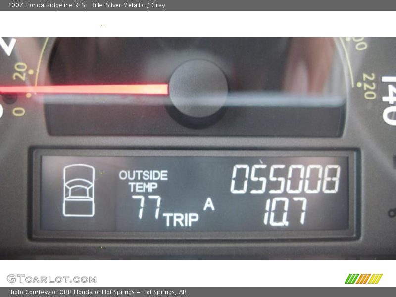 Billet Silver Metallic / Gray 2007 Honda Ridgeline RTS