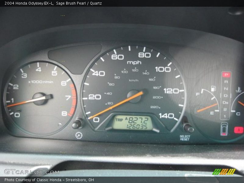 Sage Brush Pearl / Quartz 2004 Honda Odyssey EX-L