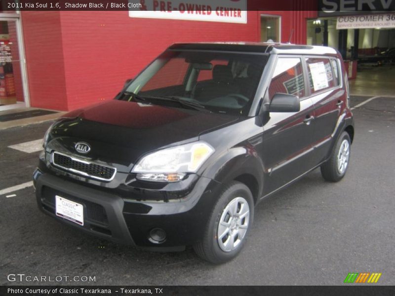 Shadow Black / Black Cloth 2011 Kia Soul 1.6