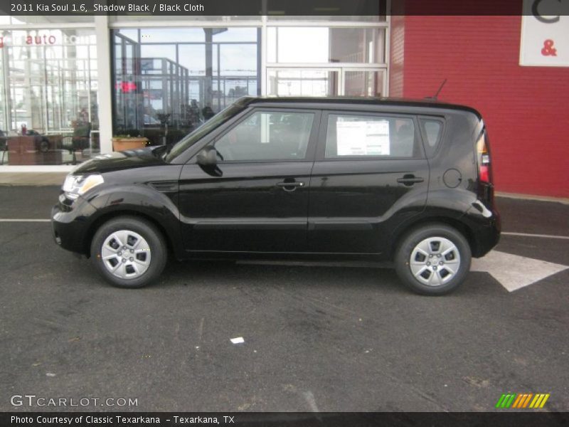 Shadow Black / Black Cloth 2011 Kia Soul 1.6