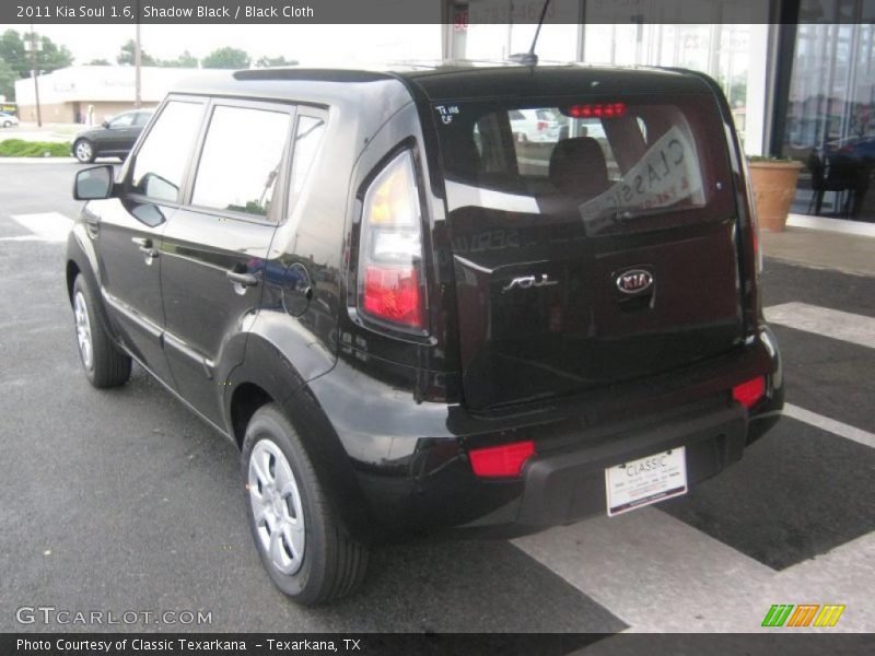 Shadow Black / Black Cloth 2011 Kia Soul 1.6